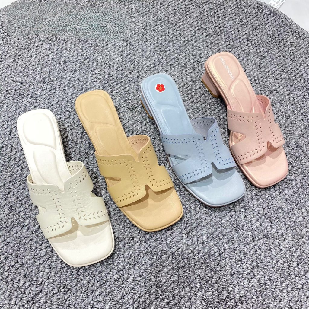 Mid Heel Slip-On