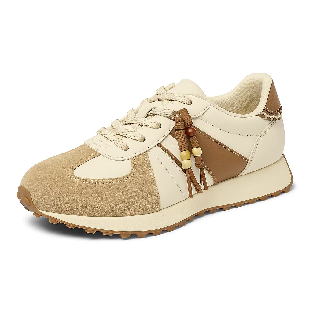 Retro Lace-Up Casual Sneakers